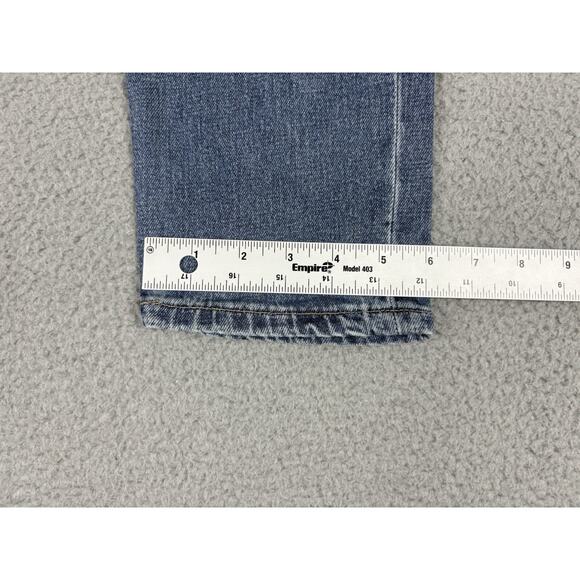 Lauren Ralph Lauren Jeans Women's 8P Patchwork Logo Black Label Distressed - Picture 13 of 13